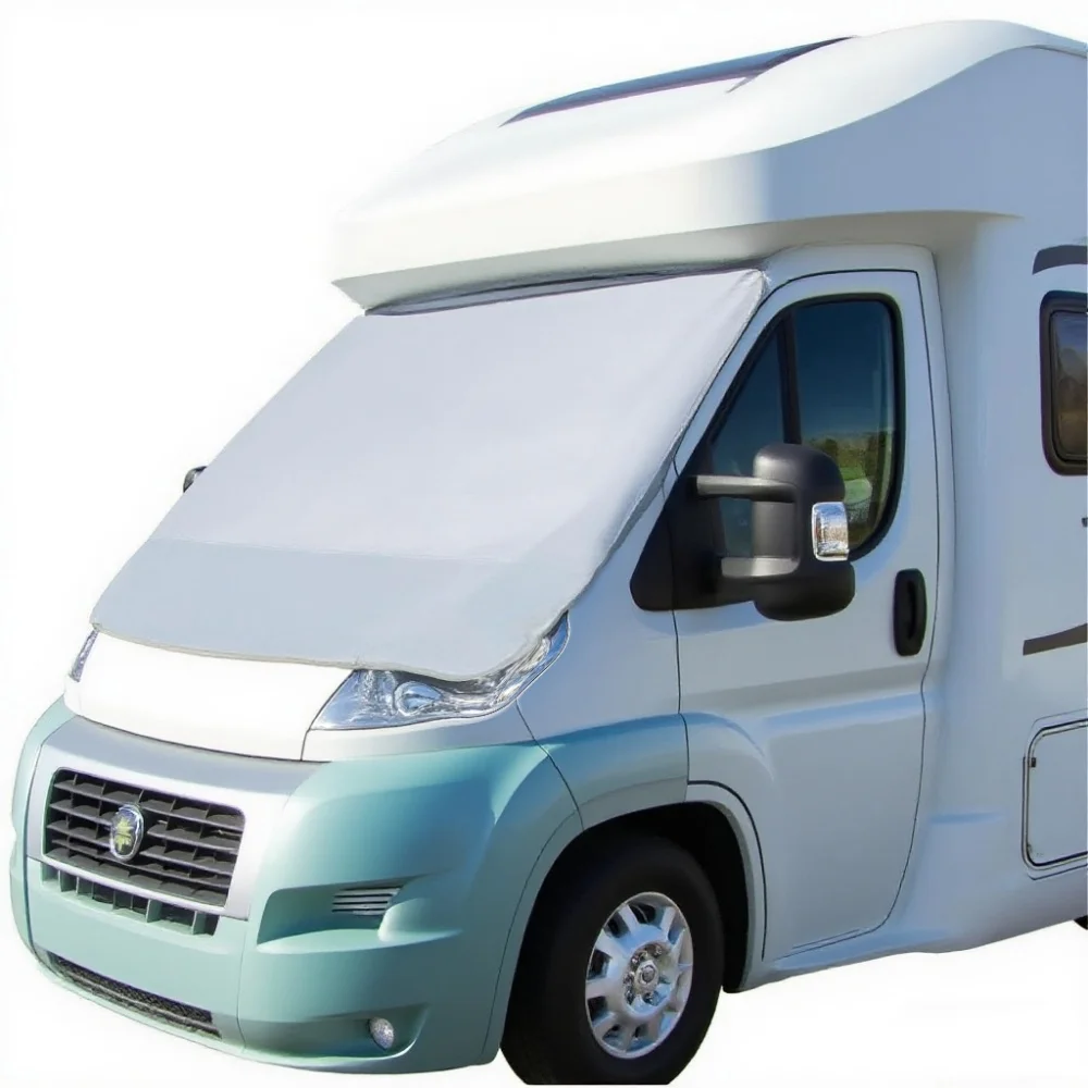 

RV Windshield & Awning Cover For FIAT Ducato Boxer Durable Polyester Fabric With Heat-Resistant & UV Protection Most Vehicles