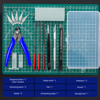 Modeler Tools Kit for Car/Toy/Gundam Model Building DIY Repairing Essential Craft Set Combination Toolbox