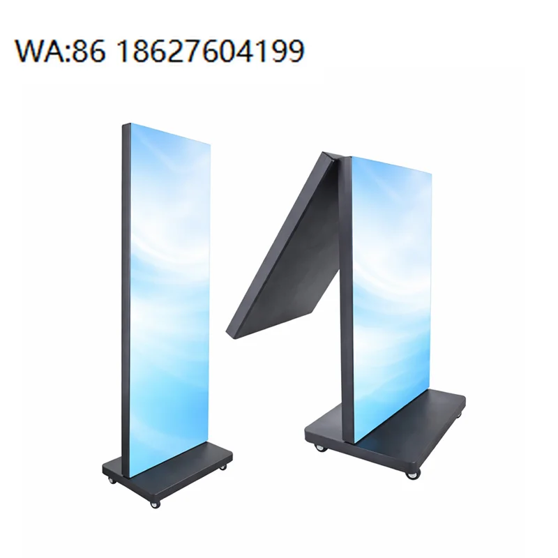 LED Display Digital Signage Rugged Portable Smart LED Screen for Shopping Malls Used for Folding Advertising Players and Digital