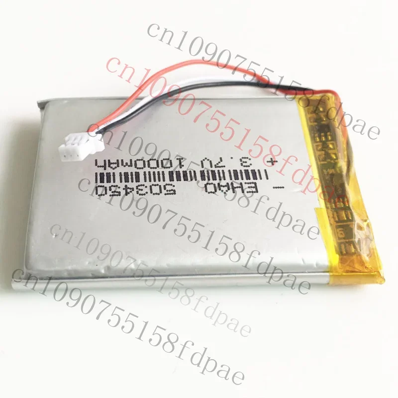 

Премиум 3,7 В 1000 мАч Lipo аккумуляторная батарея JST 3-контактный разъем 1,0 мм блок питания 503450