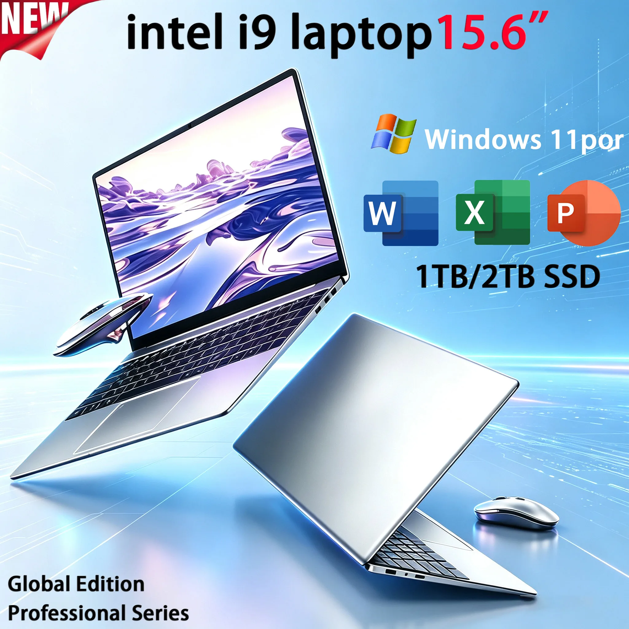 Ultra Slim Laptop Intel Core i9 10980HK/9900 15.6