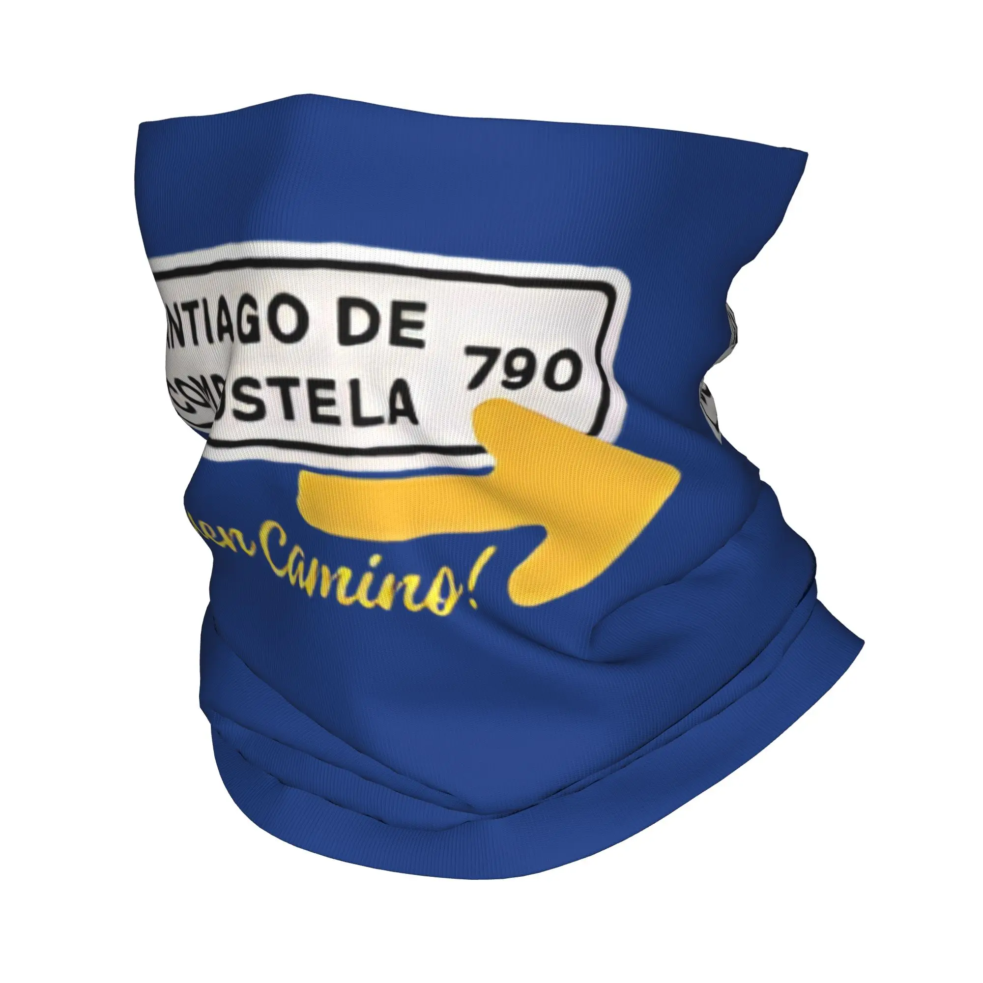 Camino De Santiago Bandana Neck Cover Printed Frances 790 Plate Mask Scarf Multi-use Headwear Running Unisex Adult All Season