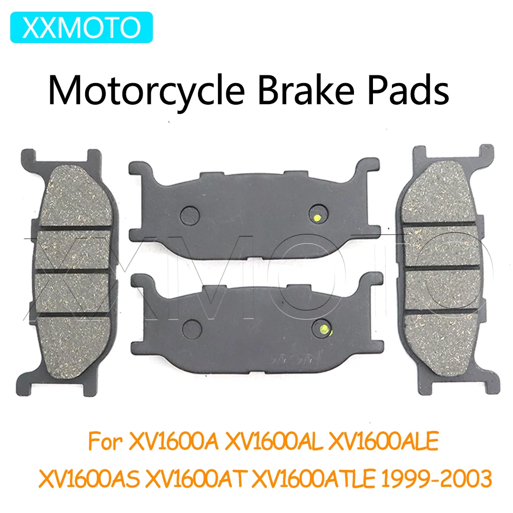 Motorcycle Brake Pads - For YAMAHA XV1600A XV1600AL XV1600ALE XV1600AS