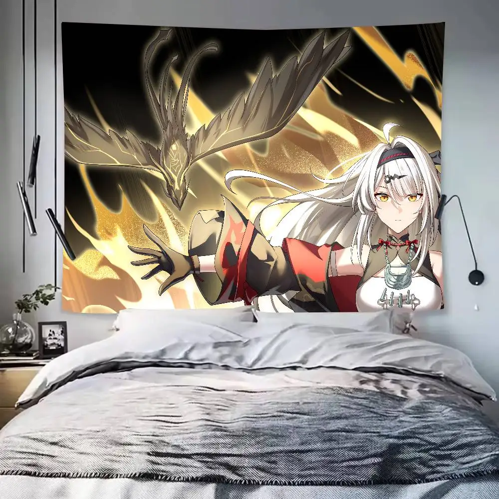 Hot Pretty Girl Yixuan Zenless Zone Zero Game Tapestry Popular Room Decoration Wall Tapestry Art Room Home Decor Wall Art Decor