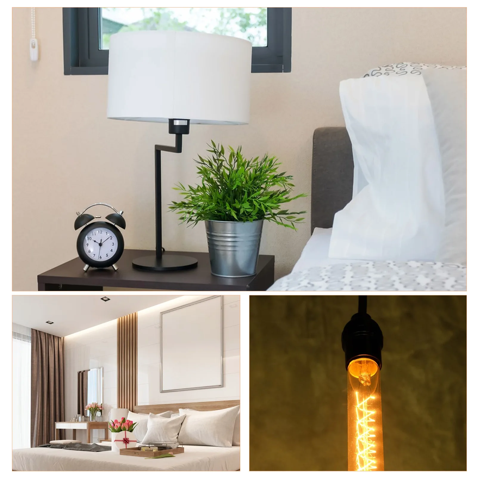 

10pcs LED Light Tube Clamps Stainless Steel U Bracket Holder Plastic Coating Lamp Support Mounting Accessories