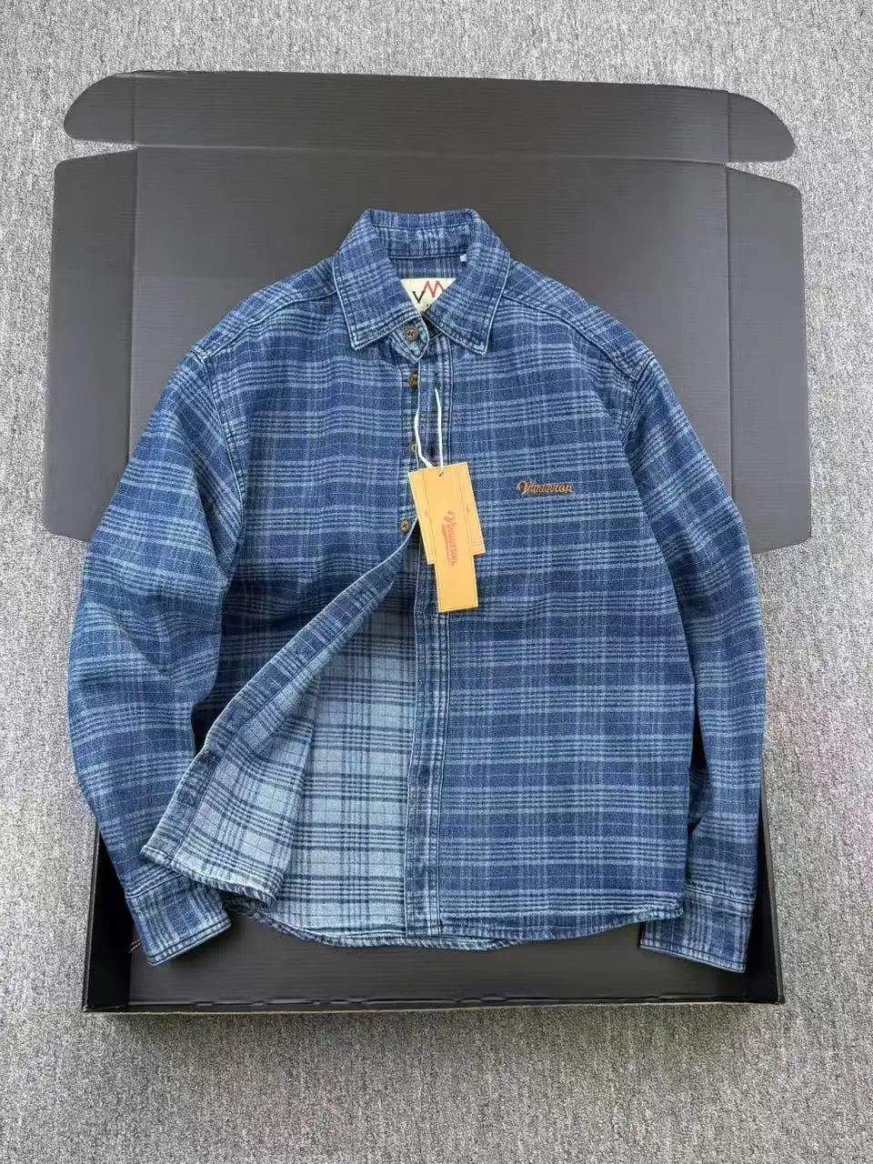 American Retro Plaid Cotton Men's Casual Shirt Coat Breathable Spring Autumn Outwear for Couples Standard Fit Long Sleeve