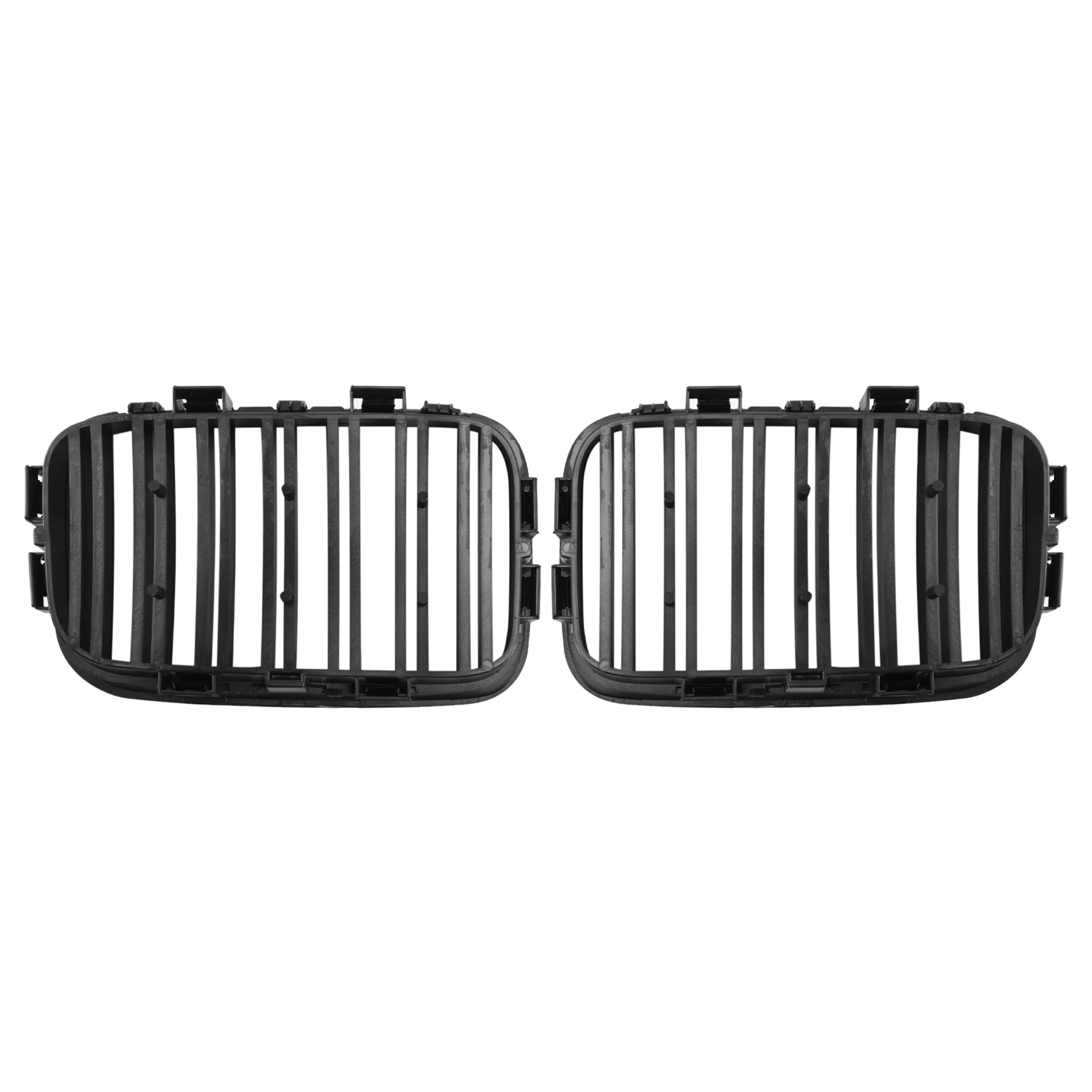 for BMW-3-Series E36 1997-1999 323I 318I 328I M3 Matte Black Double Slat Front Racing Grille 51138195151, 51138195152