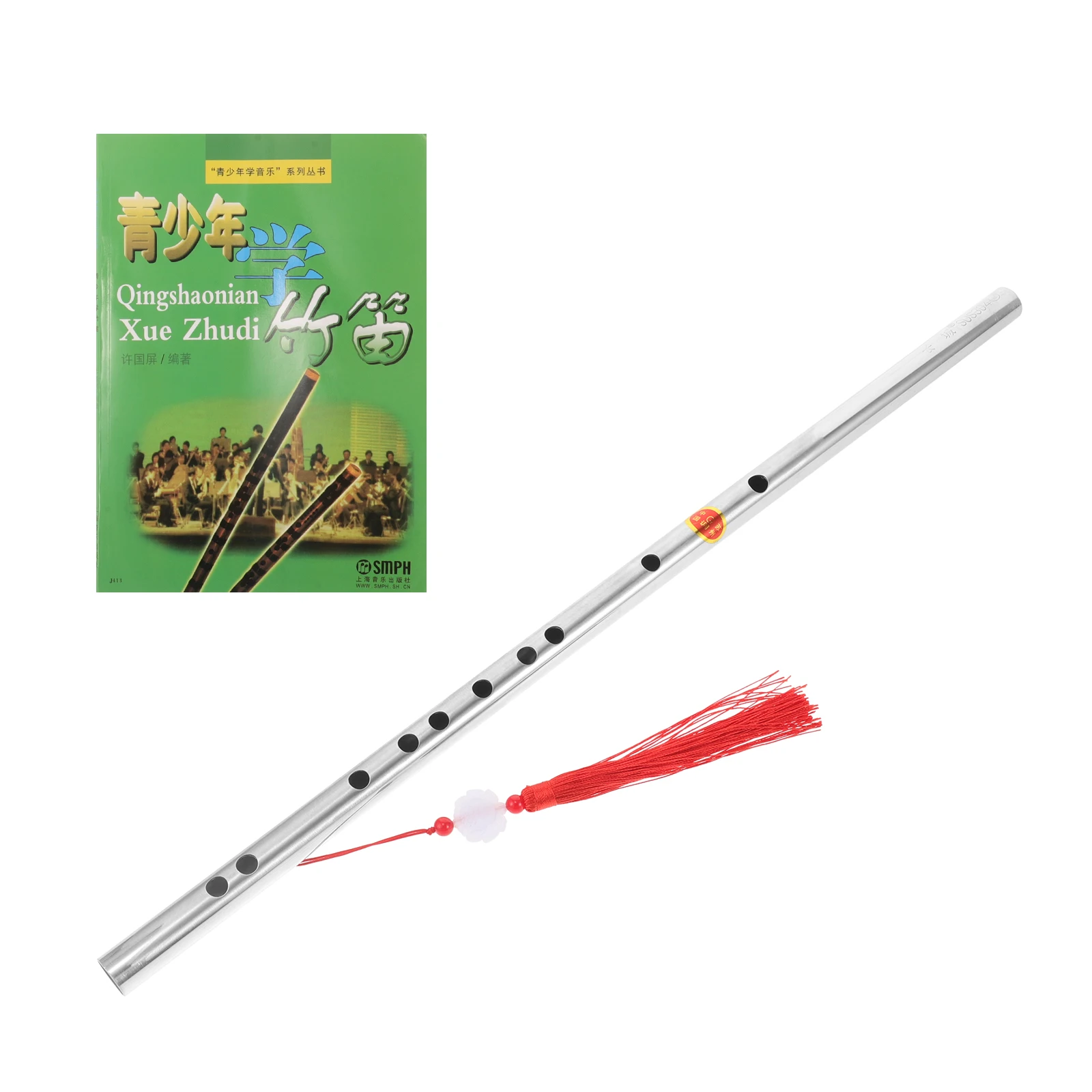 

304 Stainless Steel Flute Dizi Instrument Chinese Traditional Musical Portable Lightweight Beginner Classical Folk Wind