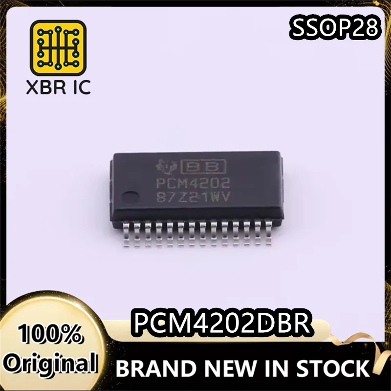 

(6/20 pieces) PCM4202DBR PCM4202 analog-to-digital converter chip package SSOP28 new original authentic spot fast delivery