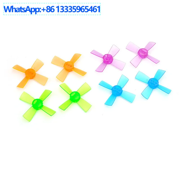 10Pcs 1535 1.5 inch 38mPC four-leaf positive and negative propeller, fried type, indoor brushless, propeller 1.5mm hole