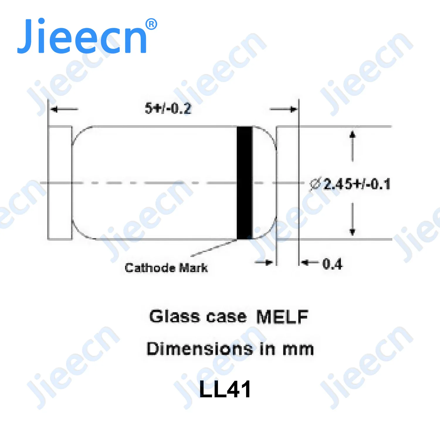 500PCS LL41 1W ZM4736 6.8V ZM4737 7.5V ZM4738 8.2V ZM4739 9.1V ZM4740 10V ZM4741 11V ZM4742 12V ZM4743 13V Zener Diodes