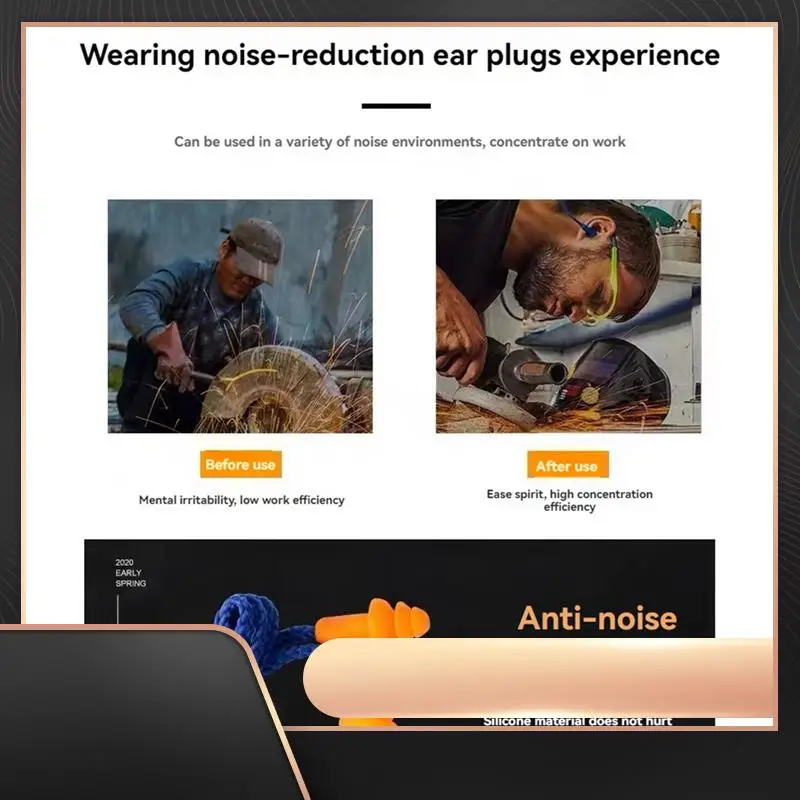 

Ear Plugs Bluetooth Headset Labor Protection Earphone With Receiver For Work Noise Suppression And Noisy Environments