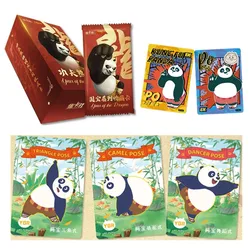 Card Fun Kung Fu Panda Card Surrounding Blind Box Trendy Play Cards Authentic Collection Card Animation Treasure cards Toy Gifts