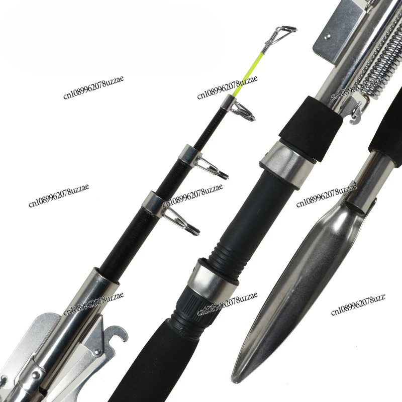 Far Throw Sea Rod Ultra-light Super Hard Carbon Automatic Fishing Rod Spring Sea Throwing Set