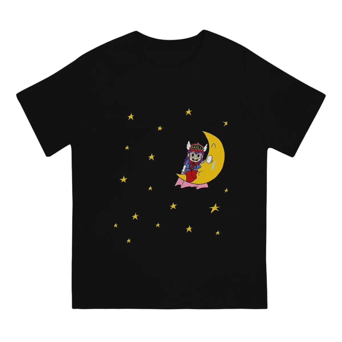 Dr Slump Arale Moon Tshirt Homme Men's Streetwear Polyester T Shirt For Men