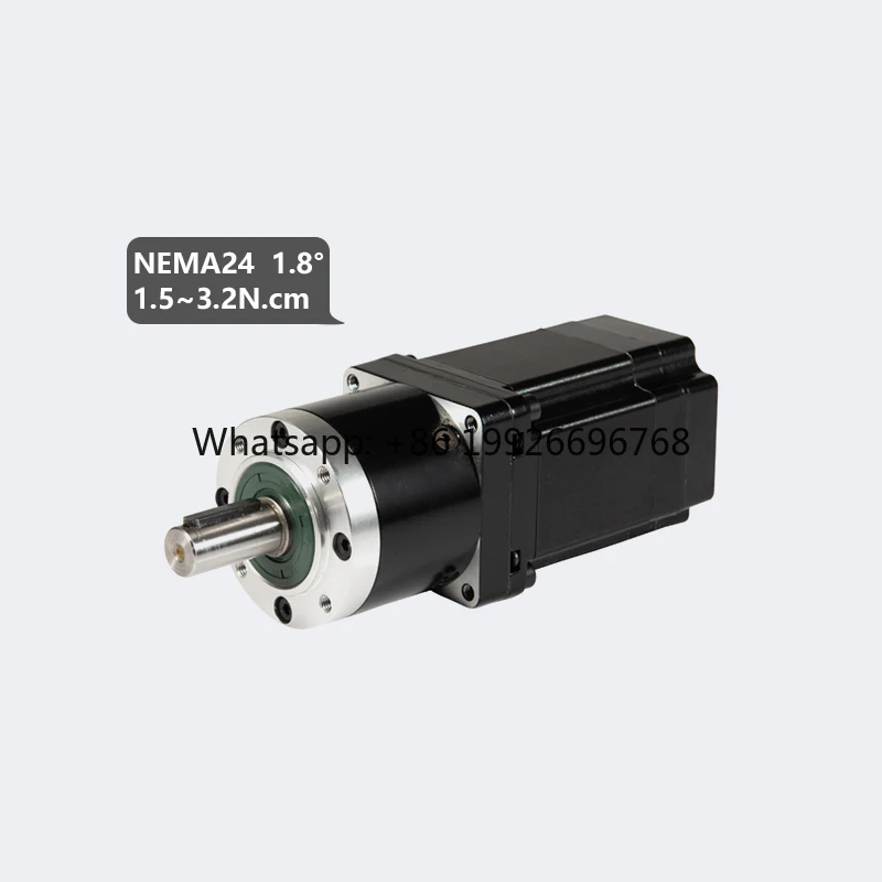 PrimoPal Low Cost NEMA 23 NEMA23 100:1 Electric Planetary Gear Geared Reducer Stepper Stepping Motor Gearbox