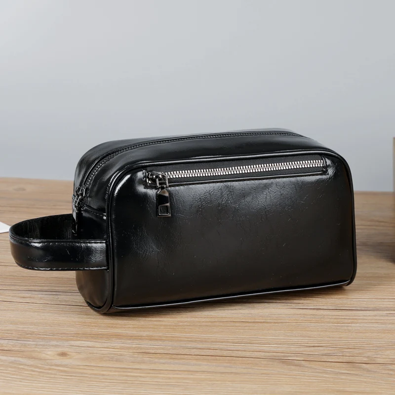

Business Clutches High Quality Soft PU Men's Clutch Bags Fashion Card Pack Phone Coin Purse Wallet Birthday Gift for Men