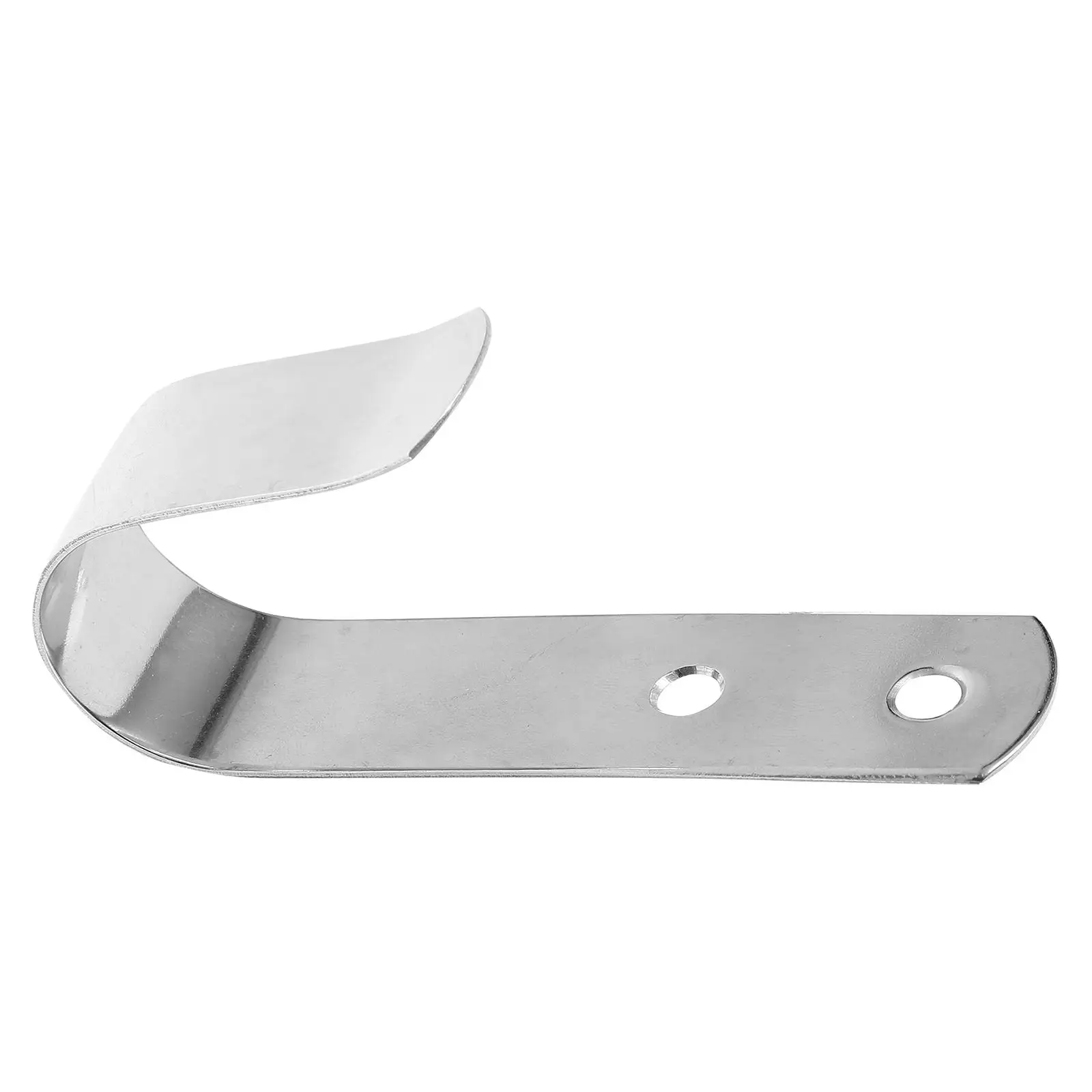 

Stainless Steel Boat Hook 107x25mm Flagpole Storage Accessories Wall Hooks Hose Holders Boating Equipment Marine Use