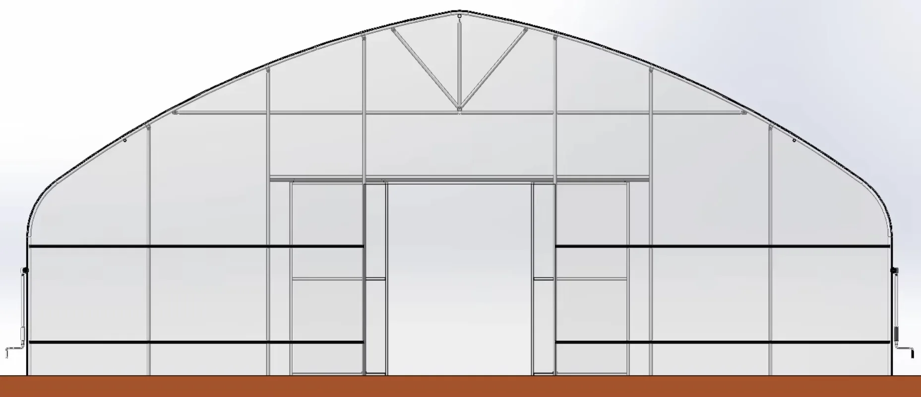 أداء جيد للحفاظ على الحرارة الزراعية PE Fim الدفيئات الزراعية #5