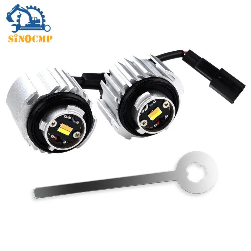 

2 шт. L1B светодиодные передние противотуманные фары для Honda Civic Honda Accord Honda Ridgeline Honda Passport Acura Integra, автомобильные светодиодные фары, детали