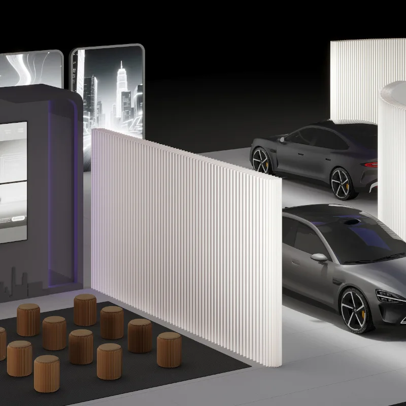 Foldable Privacy Screen Home Dormitory Studio Office Privacy Screen Deformable Indoor Partition Soft Wall