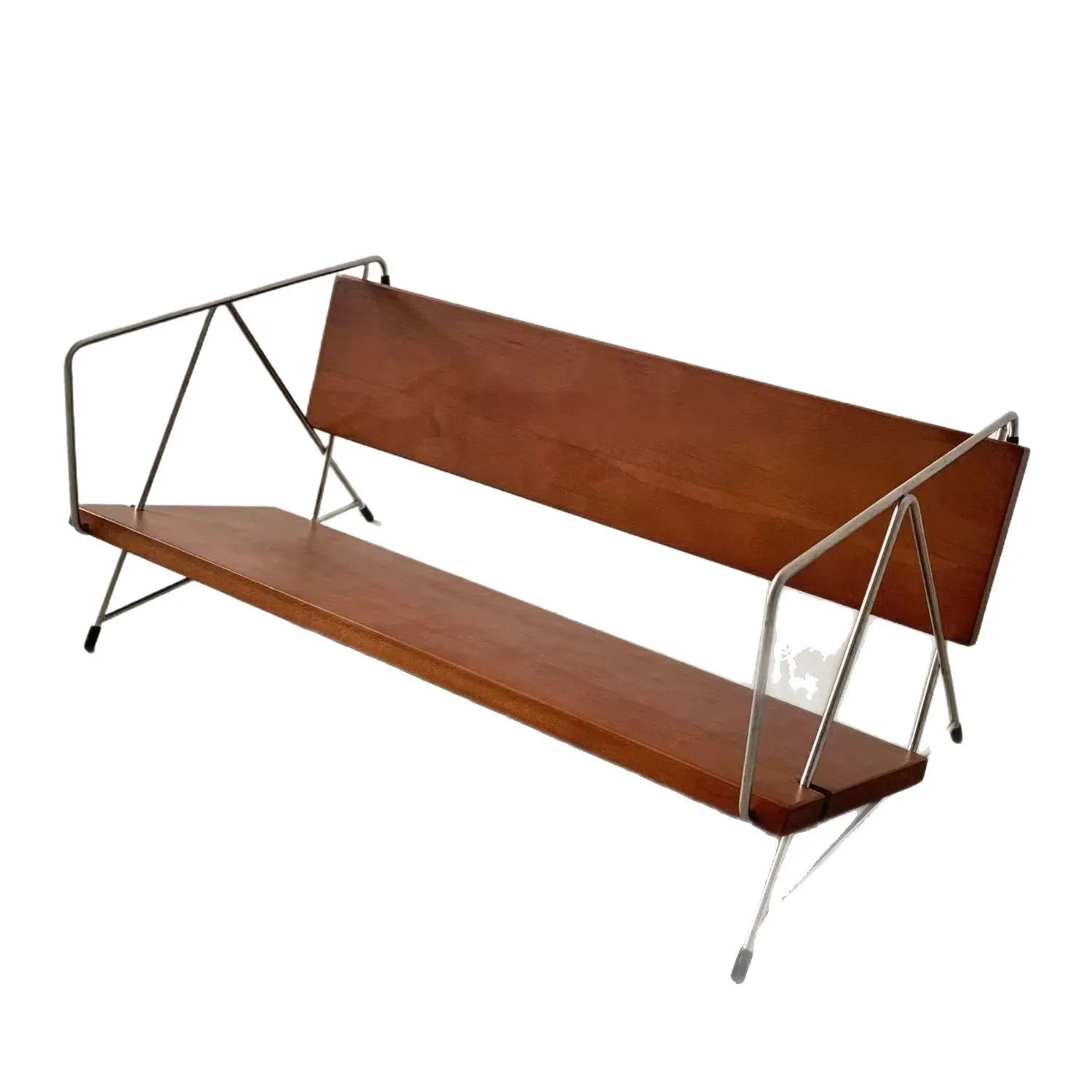 

New solid wood desktop bookshelf creative bookstand home cafe countertop storage rack books and magazines small bookshelf