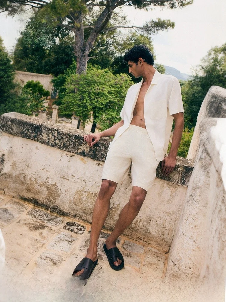 

Мужские повседневные хлопковые шорты H&M: Новинка весны, свободный крой, комфортные, дышащие, модные, для молодежи, на каждый день, спортивные, практичные