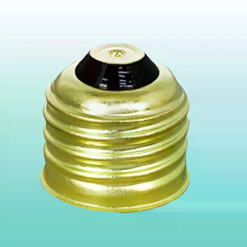 10Pcs Solder/Solder-Free Lamp Socket E27 Nickel-Plated Copper Screw Lamp Cap LED Bulb Socket Accessories