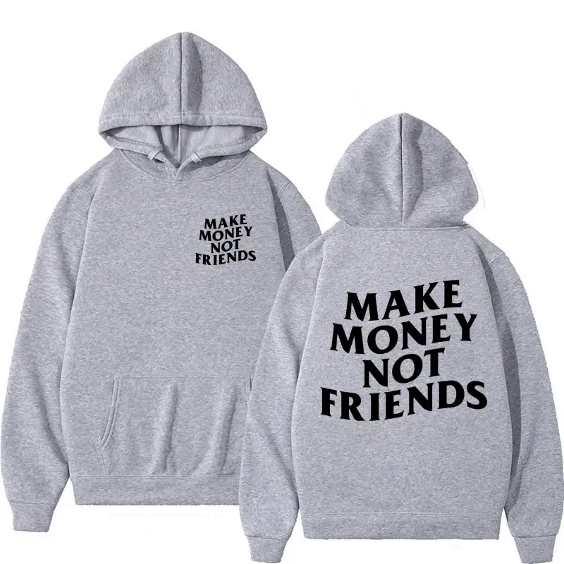 Funny Need Money Letter Print Hoodie Fashion Design Men\'s Women\'s Sweatshirt Fleece Oversized Couples Casual Streetwear Hoodies