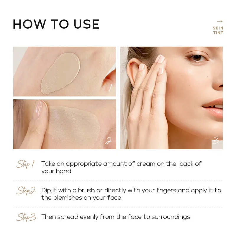 9 Colors BB Cream Long Lasting Liquid Foundation Waterproof Cover Skin Tint Natural Face Base Primer Makeup Concealer Cosmetic