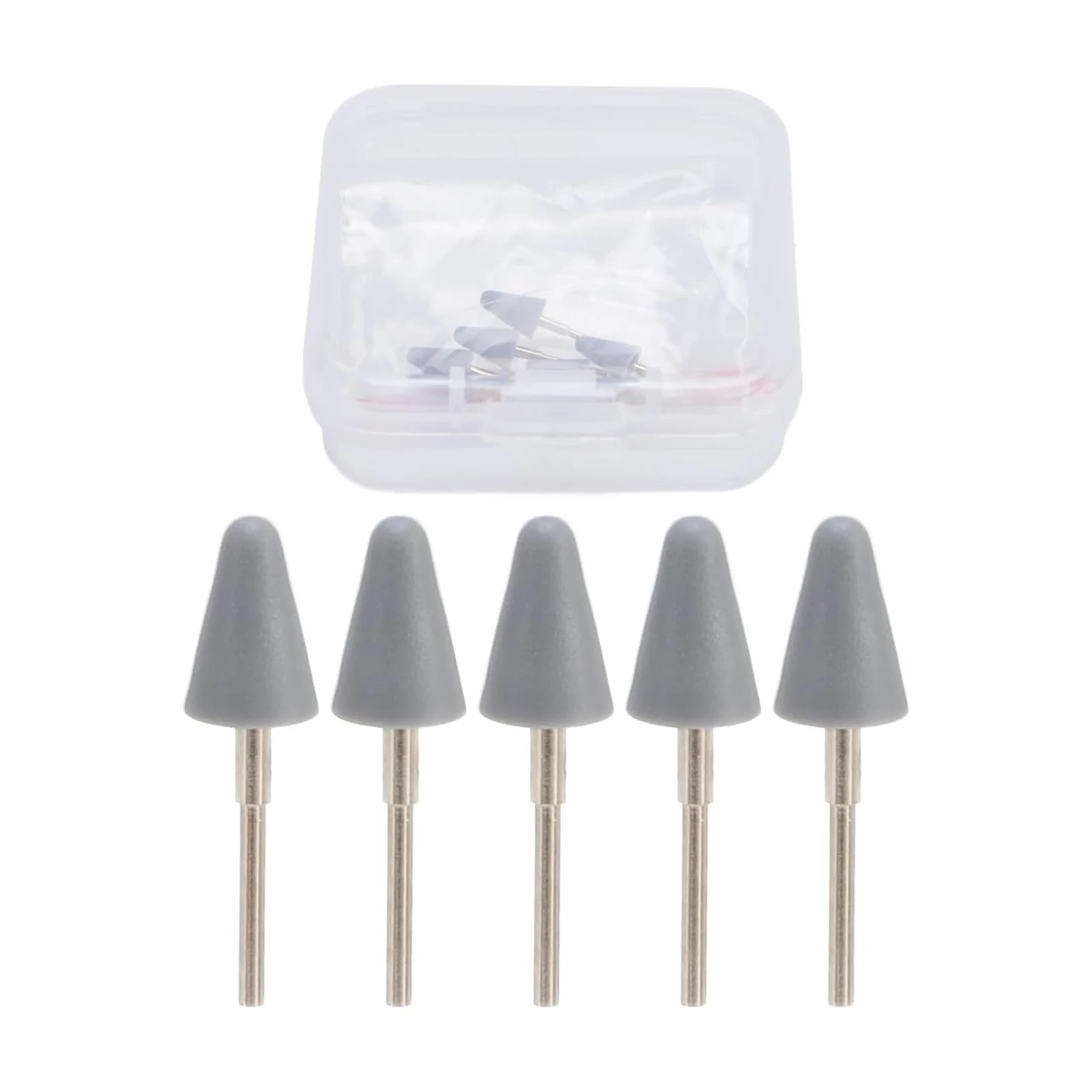 

5PCS Pen Replacement Nibs Grey Fine Point Hard Nibs for Andana Penoval USI 2.0, USI702, MPEN4.0, MPP702, KOBO Stylus 2