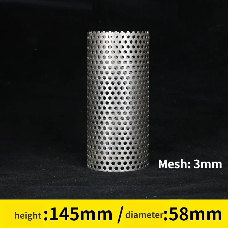 Replacement 304 Stainless  Y Type Strainer screen for Air conditioning cooling water filter  Y-filter element Mesh 3mm 2mm