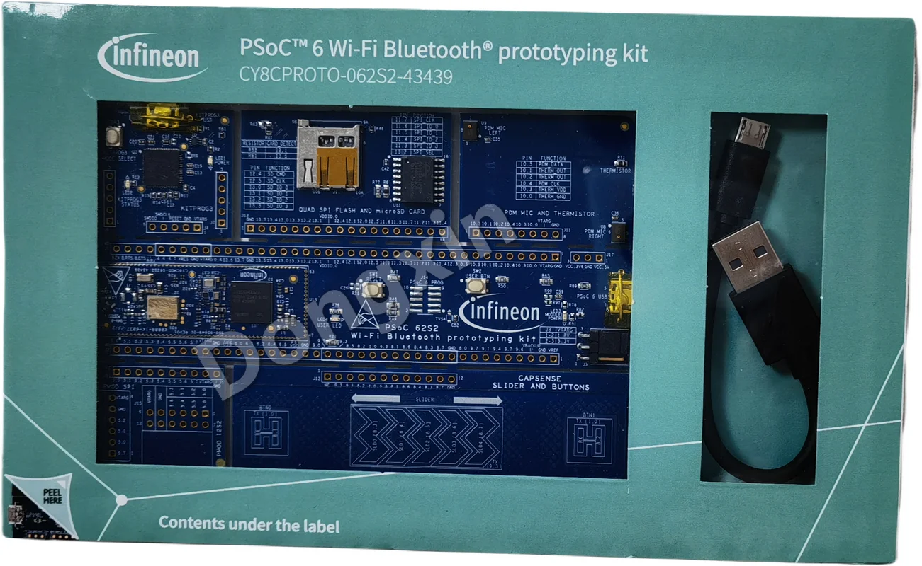 CY8CPROTO-062S2-43439 PSoC 62S2 Wi-Fi Bluetooth, prototype development kit
