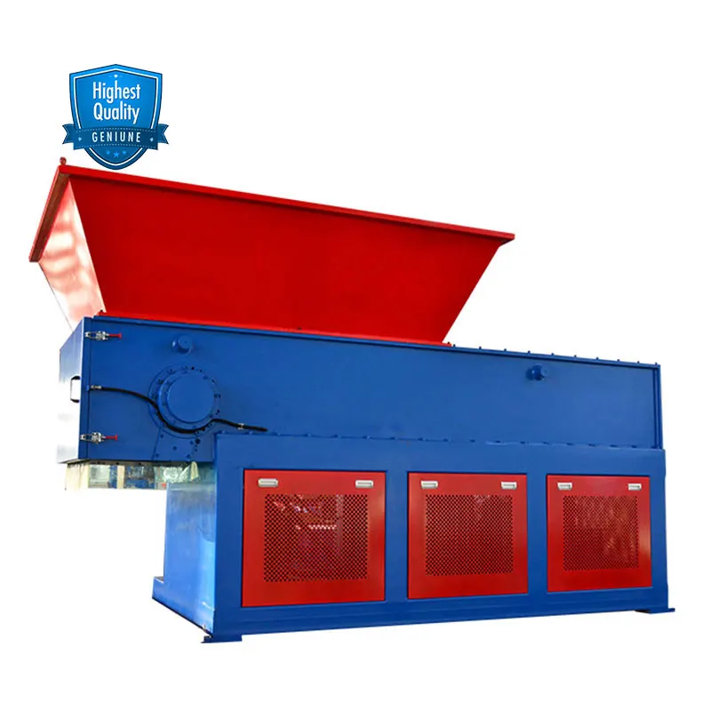 DutySingle Plastic Crushing Waste Metal Shredder Machine