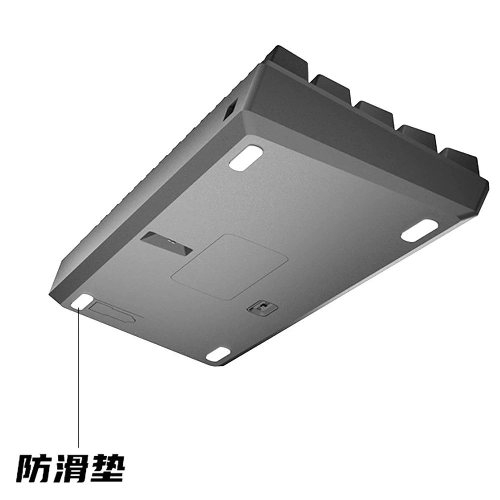 N34R_Bürozubehör Gaming-Tastatur Weiß Rot Achse