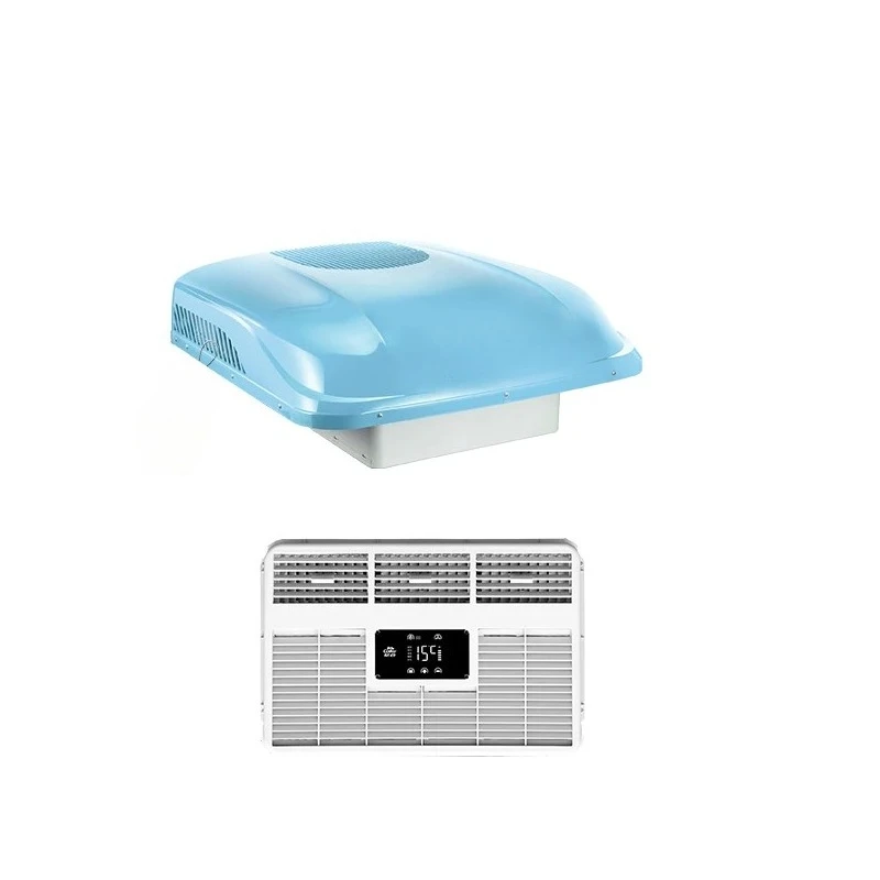 

2700W Universal DC 12V/24V Electric Parking Air Conditioner for Caravan, RV, Camper Van, Rooftop AC Unit, Truck Cooling System