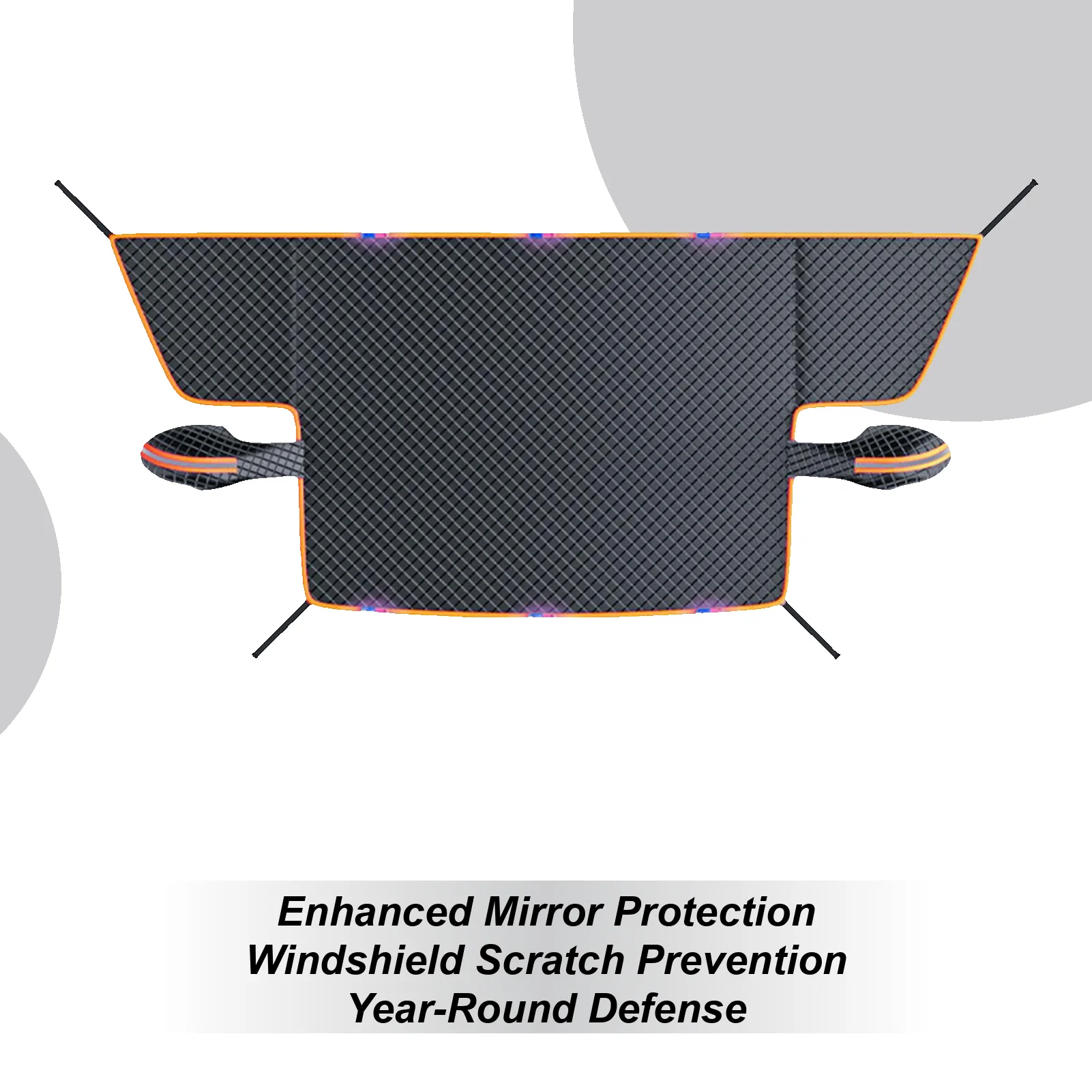 

Windshield Snow Cover Heavy Duty All-Weather Waterproof Auto Sunshade Snow Ice Windshield Cover For Car SUV Trucks Pickup