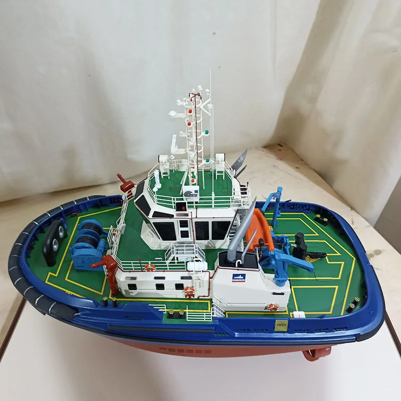 RC Ship ER103 Tugboat Model DIY Resin Assembly Ship Model Kit 64CM New Tugboat