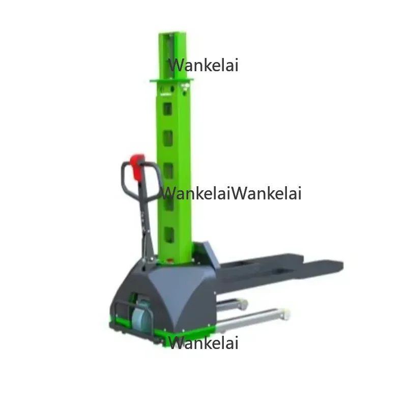 Self-loading Portable Pallet Stacker Fully Automatic Electric Operation