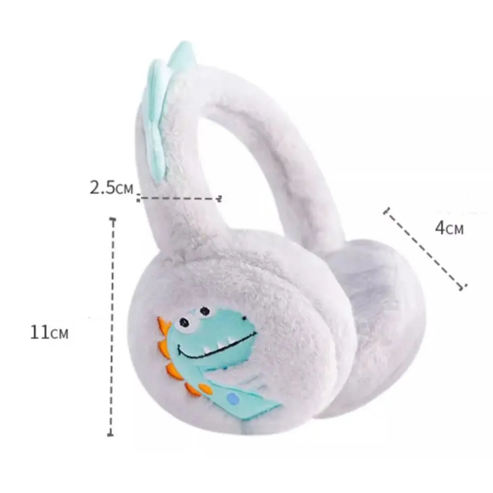 Pelúcia Cartoon Ear Cover, Earmuff grosso, Ear Warmer, Proteção Fria, Novo