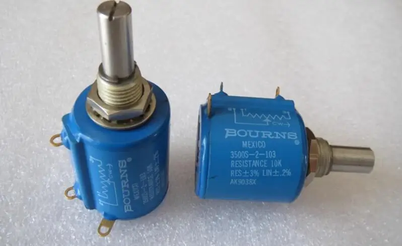 

3500S-2-202 2K 10K 20K 100K Imported US Multi turn Potentiometer Handle Length 21MM