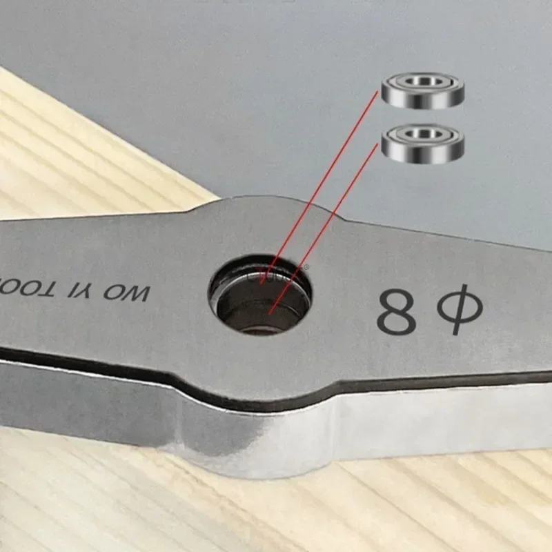 Woodworking Positioning Punch Center Straight Hole Specific Diamond Easy To Carry Drilling Assistant Precise Positioning Tool