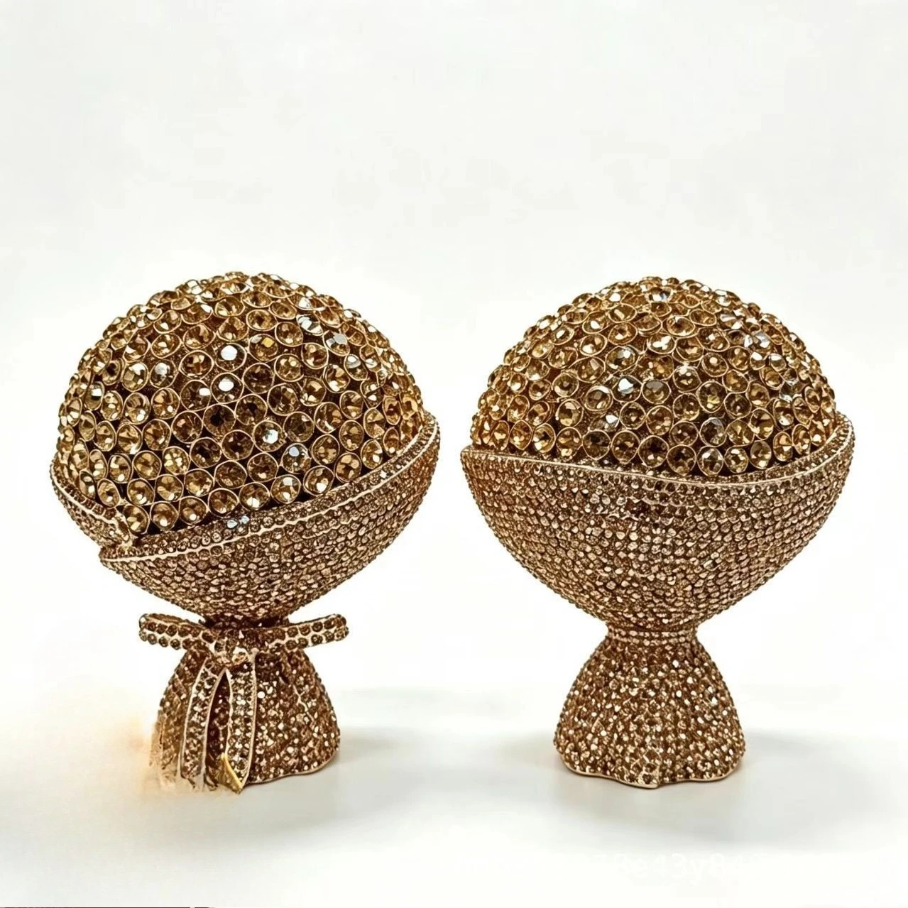 Premium dinner bag New flower-shaped diamond-encrusted dinner bag