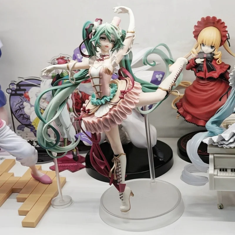 初音ミク-ボーカロイド-ナットクラッカー-アニメフィギュア-コレクターズアイテム-pvcモデル-デスク装飾品-アニメファン向け