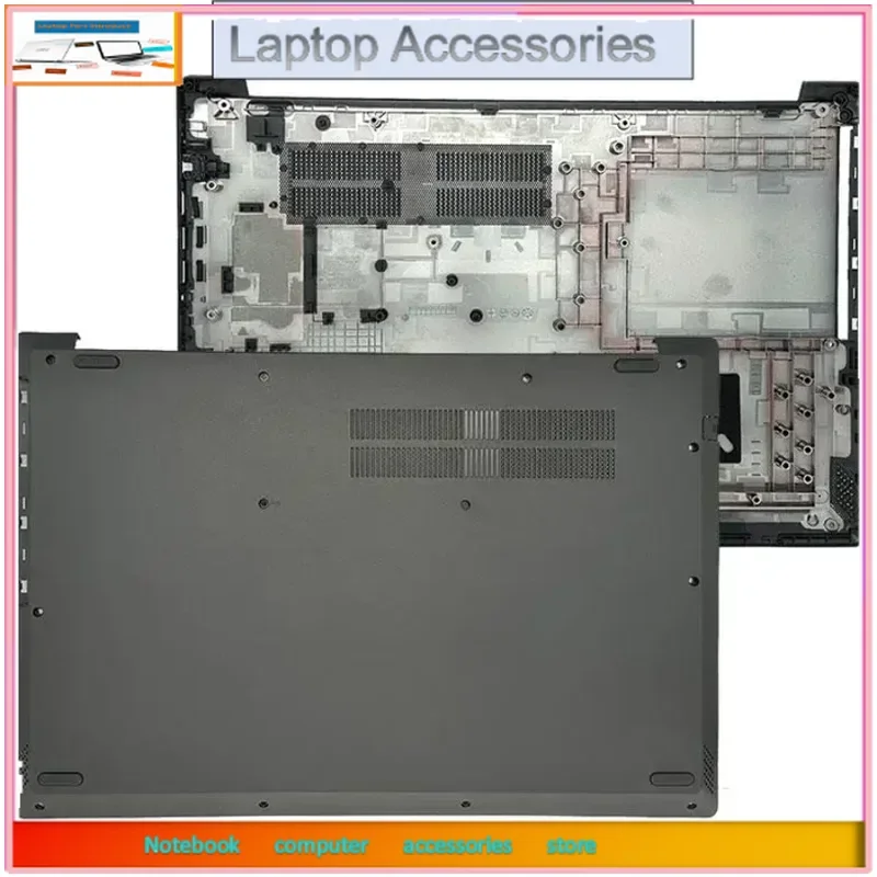 Nueva carcasa D para Lenovo V340-17 Ideapad L340-17 17API 17IWL, carcasa inferior para portátil, carcasa de cubierta Base 5CB0S17133 AP1B3000400 `