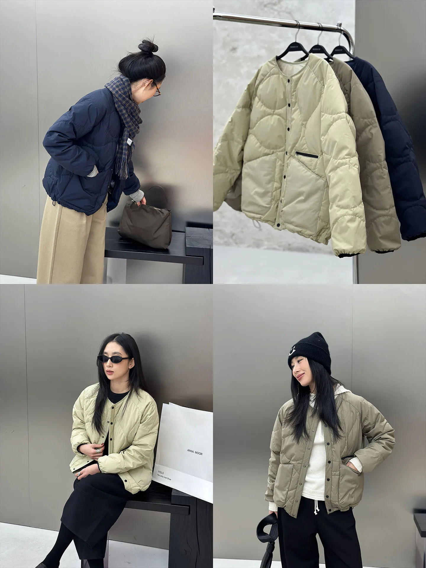 

Водонепроницаемая легкая куртка с 90% белым гусиным пухом, четырехслойная ткань, профессиональная защита от смещения пуха, повседневный стиль, круглый вырез горловины