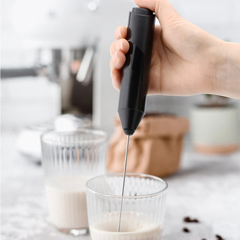 

Milk Frother Handheld Foamer Stirrer Mini Portable Drink Mixer Foam Maker for Coffee Egg Beater Cappuccino Kitchen Whisk Tool