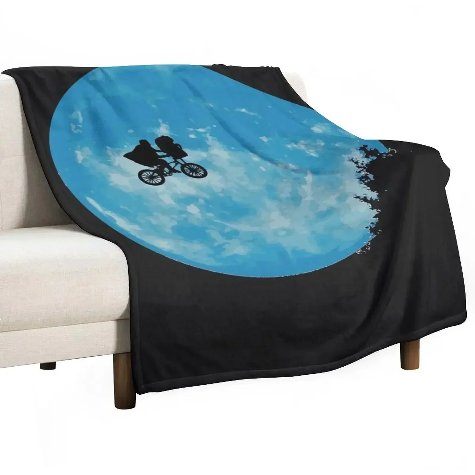 E T The Extra Terrestrial Throw Blanket Luxury Brand Beach halloween Blankets