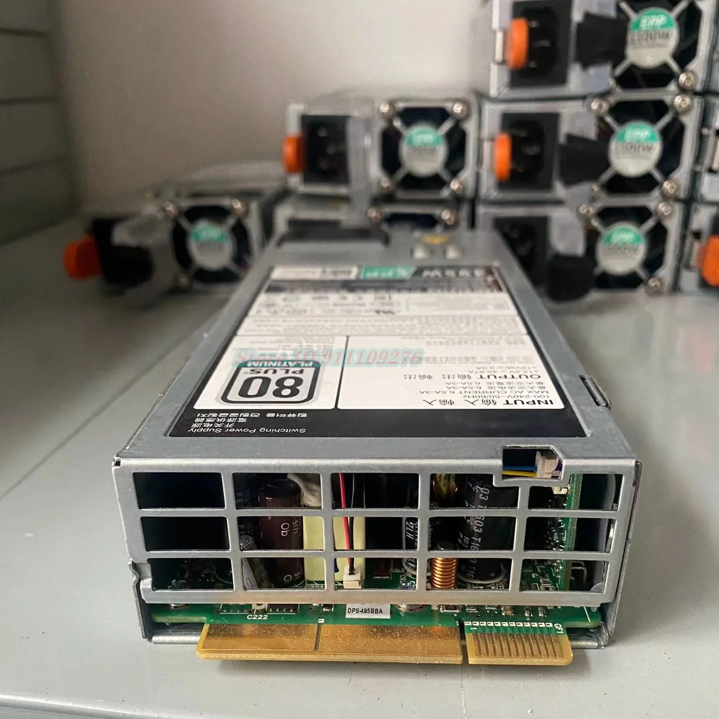 D495E-S1 E495E-S1 495W for DELL R630 R730 R730XD R740 R640 R530 T430 SERVER EPP Power Supply, 0GRTNK 0T41F3 0VKDD2 09338D 0TH1CT