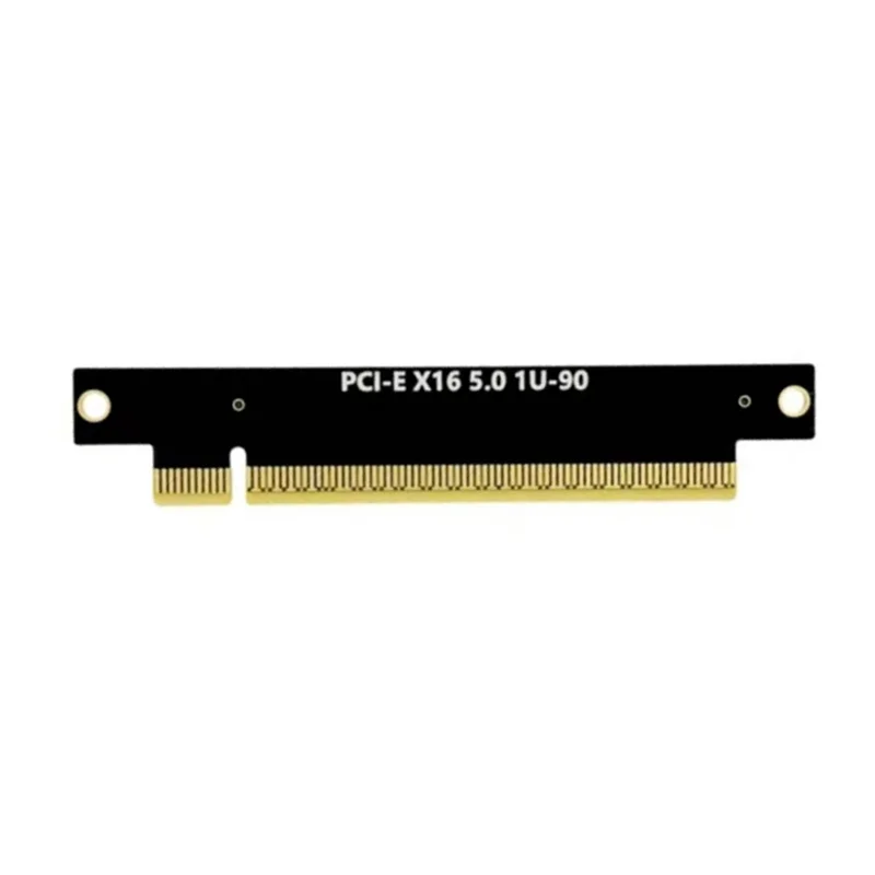 PCIE5.0 خادم بطاقة الفيديو اختبار محول PCI-E16X 90 180 270 درجة محول بطاقة 1U دراجة نارية الملحقات الإلكترونية أ